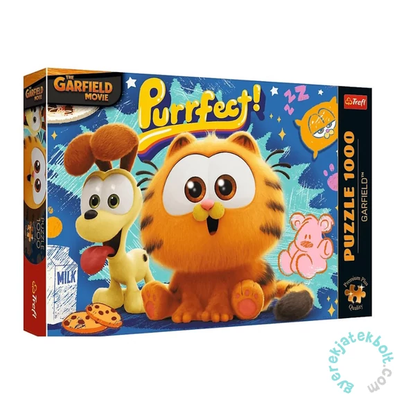 Trefl 1000 db-os Premium Plus puzzle - Garfield - Purrfect (12084)