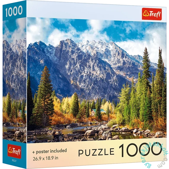 Trefl 1000 db-os USA Collection puzzle - Grand Teton National Park  (99227)