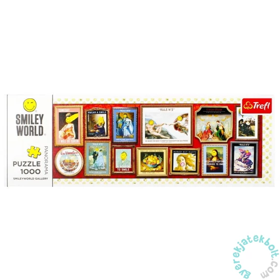 Trefl 1000 db-os Panoráma puzzle - Smiley World (29053)