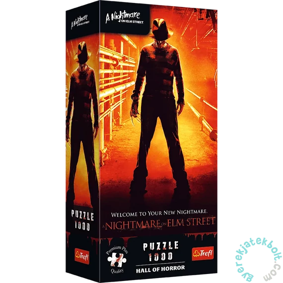 Trefl 1000 db-os Premium Plus puzzle - Hall of Horror - Rémálom az Elm utcában (12110)