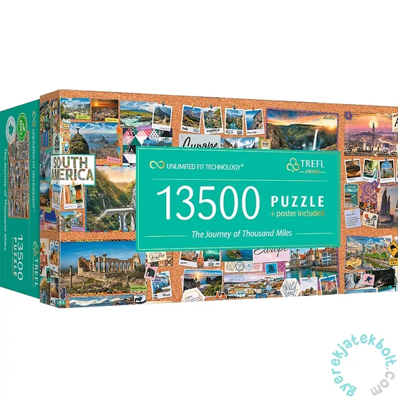Trefl 13500 db-os UFT puzzle - Ezer mérföldes utazás (81025)