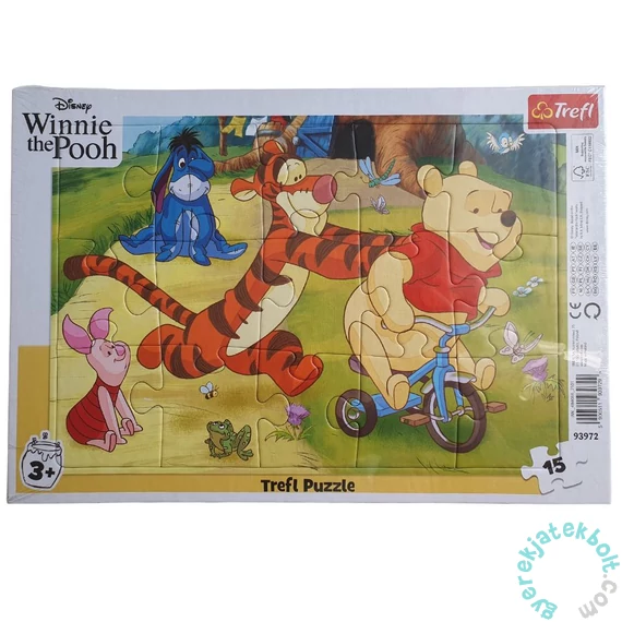 Trefl 15 db-os keretes puzzle - Micimackó (93972)