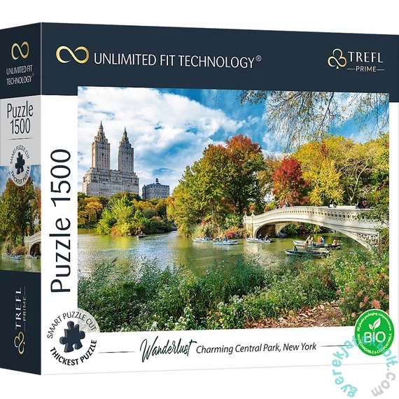 Trefl 1500 db-os UFT Prime puzzle - Wanderlust - Central Park, New York (26194)