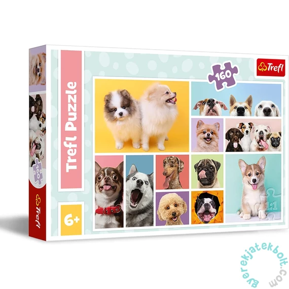 Trefl 160 db-os puzzle - Kutyabarátság (15412)