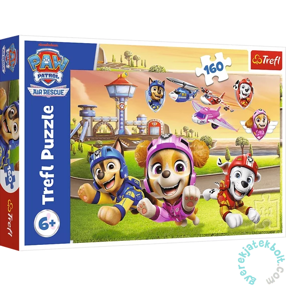 Trefl 160 db-os puzzle - Mancs őrjárat, kutyák a csúcson (15432)