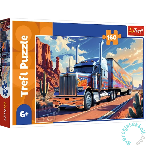 Trefl 160 db-os puzzle - Teherautó az úton (15413)