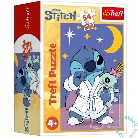 Trefl 54 db-os MINI puzzle - Stitch - Jó éjszakát! (19812)
