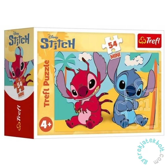 Trefl 54 db-os MINI puzzle - Stitch és Leroy (19813)