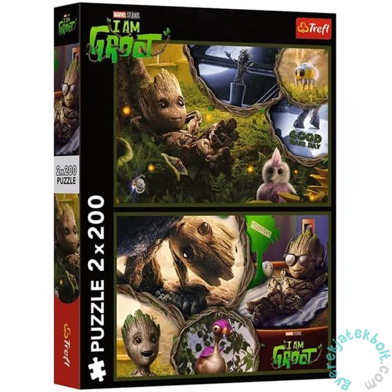 Trefl 2 x 200 db-os puzzle - Én vagyok Groot (13315)