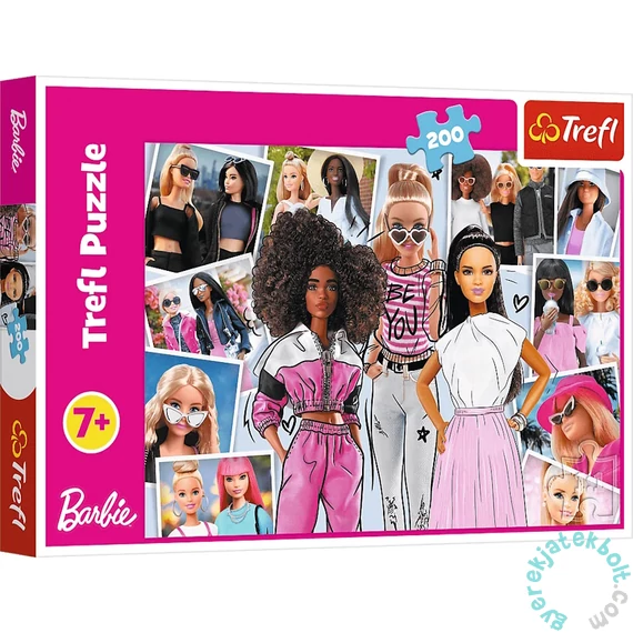Trefl 200 db-os puzzle - Barbie - Barbie világában (13301)