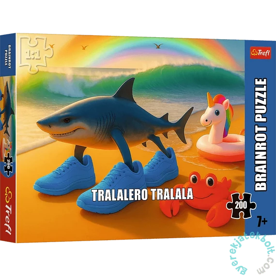 Trefl 200 db-os puzzle - BrainRots Tralalero Tralala (13363)