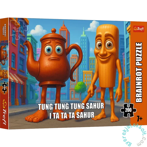 Trefl 200 db-os puzzle - BrainRots, Tung Tung Sahur (13364)