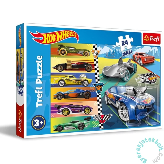 Trefl 24 db-os Maxi puzzle - Hot wheels (14362)