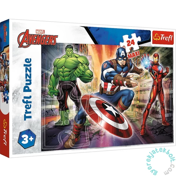 Trefl 24 db-os Maxi puzzle - Marvel - Avengers - Bosszúállók (14321)