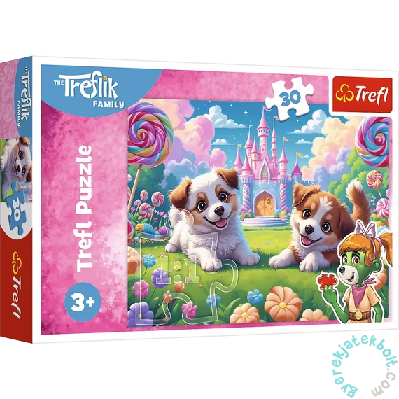 Trefl 30 db-os puzzle - Mosolyok világa (18319)