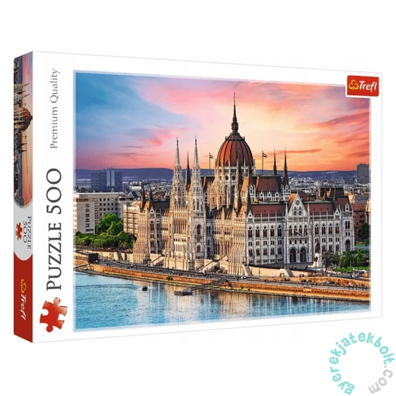 Trefl 500 db-os puzzle - Budapest, Parlament (37395)