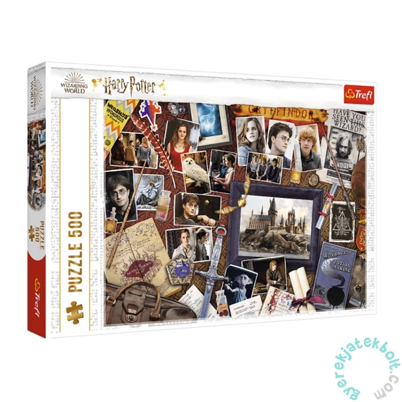 Trefl 500 db-os puzzle - Harry Potter - Roxforti emlékek (37400)