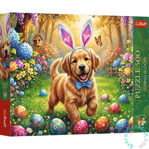 Trefl 500 db-os Premium Plus puzzle - Húsvéti kutya (37623)