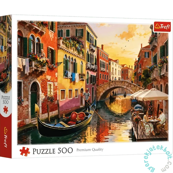 Trefl 500 db-os puzzle - Venice at Sunset (37556)