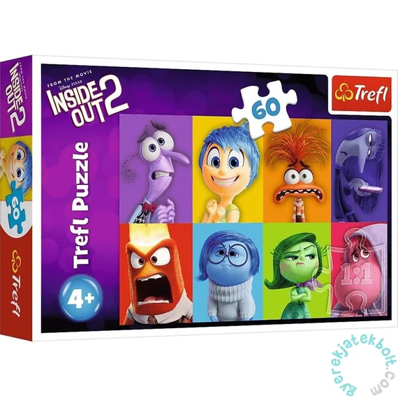Trefl 60 db-os puzzle - Agymanók 2 (17397)