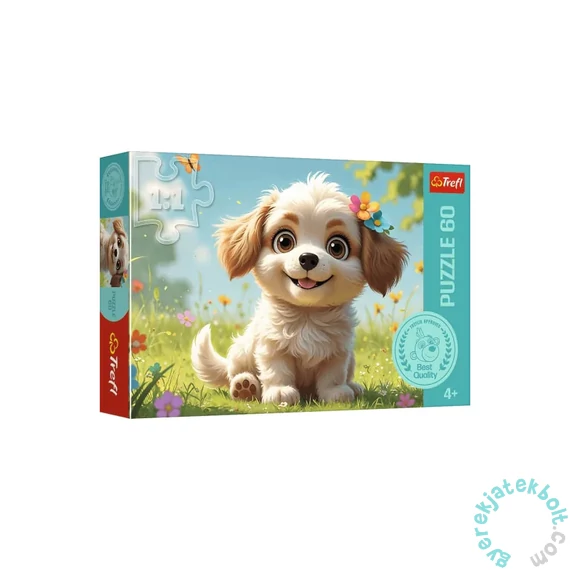 Trefl 60 db-os puzzle - Légy egy kiskutya (17408)