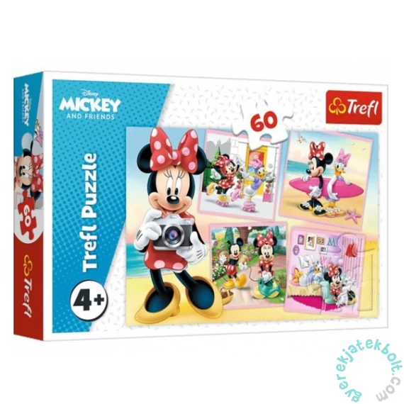 Trefl 60 db-os puzzle - Minnie Mouse - Csíz (17360)