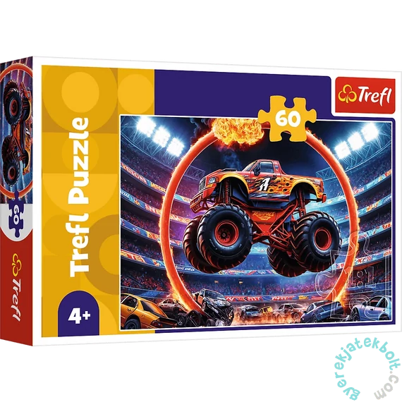 Trefl 60 db-os puzzle - Monster truck (17404)