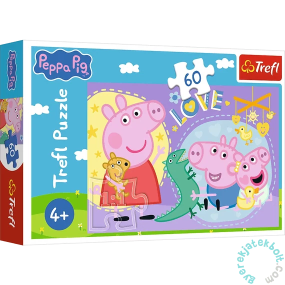 Trefl 60 db-os puzzle - Peppa Pig (17414)