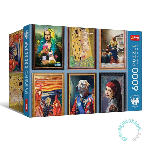 Trefl 6000 db-os Premium Plus puzzle - Fun Art Collection (81048)