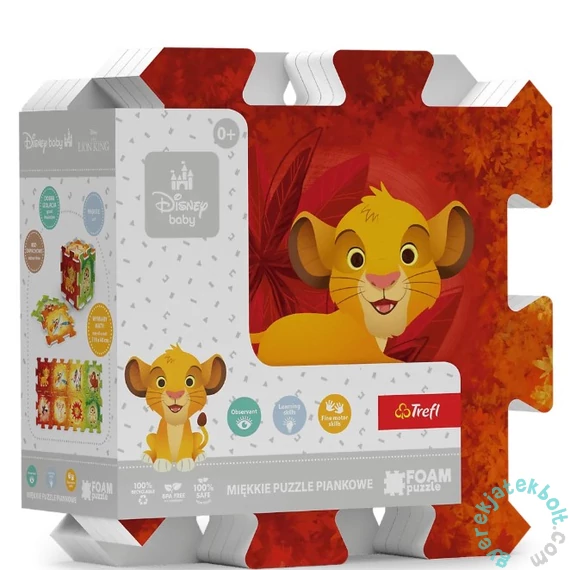 Trefl 8 db-os Szivacs puzzle - Az oroszlánkirály (61603)