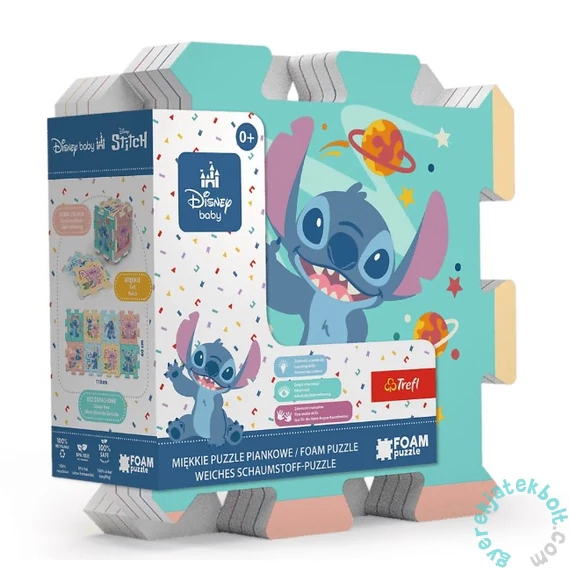 Trefl 8 db-os Szivacs puzzle - Lilo és Stitch (62089)