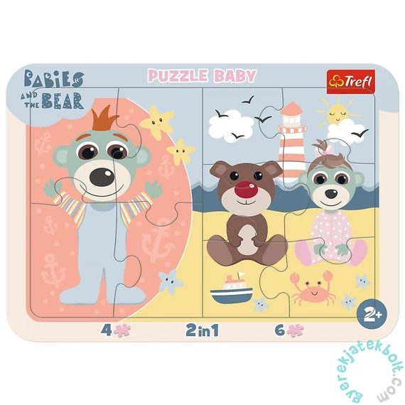 Trefl 10 db-os keretes puzzle - Baba macik (80028)