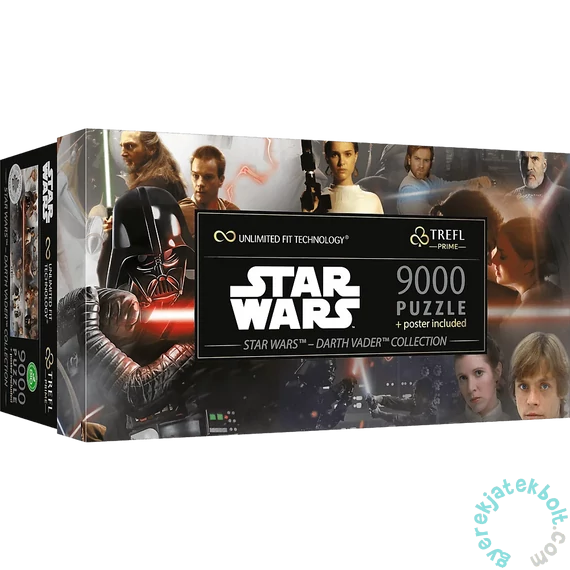 Trefl 9000 db-os UFT puzzle - Star Wars - The Story of Darth Vader (81032)