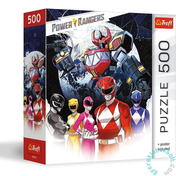 Trefl 500 db-os puzzle - Power Rangers - A csapat (99210)