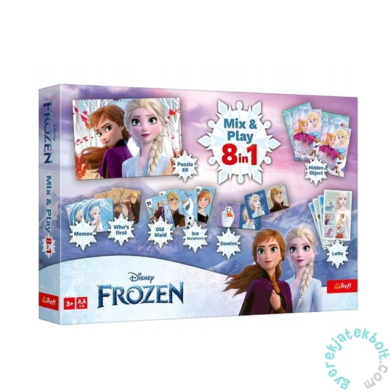 Trefl Disney Jégvarázs 8 az 1-ben Mix&amp;Play társasjáték (02596)