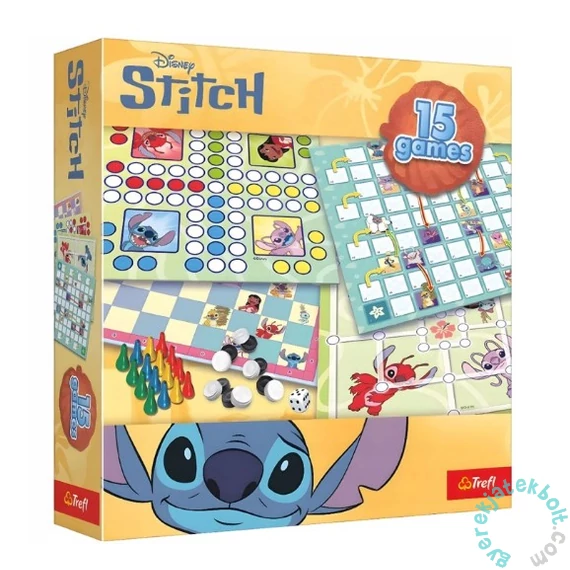 Trefl Disney Stitch 15db-os játékgyűjtemény (02963)