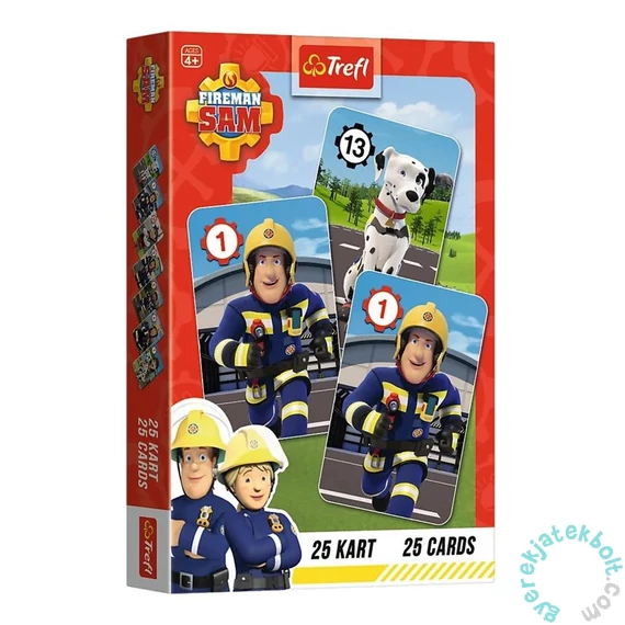 Trefl Fekete Péter kártya - Sam, a tűzoltó (08505)