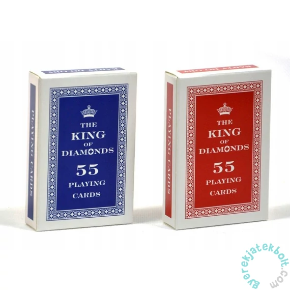 Trefl Francia kártya kék/piros (08710)