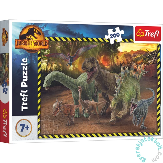 Trefl 200 db-os puzzle - Jurassic Park (13287)
