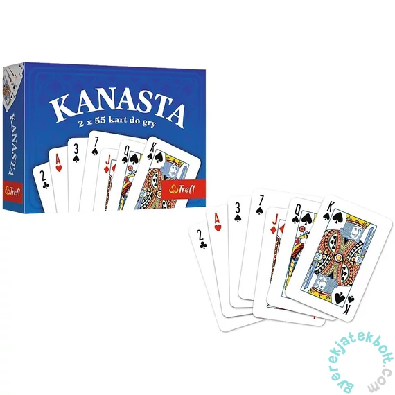 Trefl Kanaszta kártyajáték 2x55 lapos (02918)