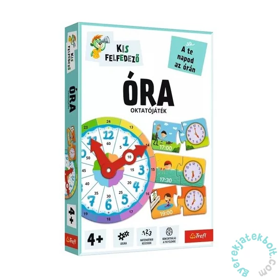 Trefl Kis Felfedező oktató társasjáték - Óra (02841)