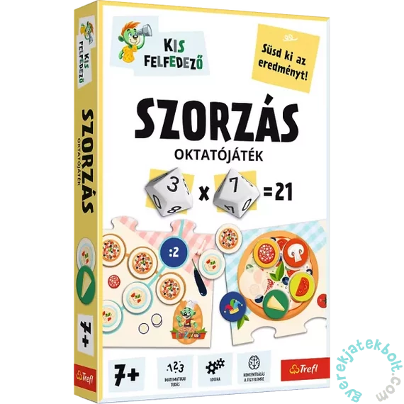 Trefl Kis Felfedező oktató társasjáték - Szorzás (02853)