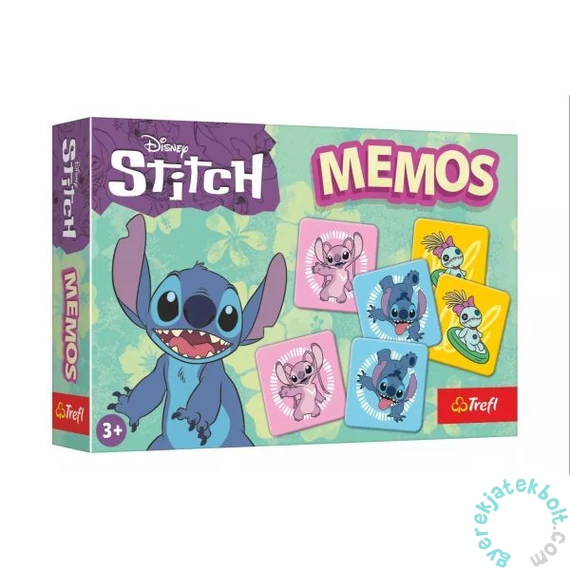 Trefl Memóriajáték - Disney Lilo & Stitch (02727)