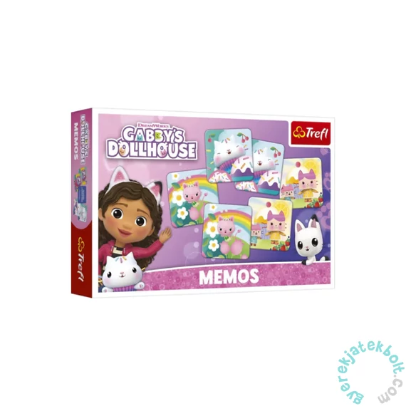 Trefl Memóriajáték - Gabi babaháza (02489)