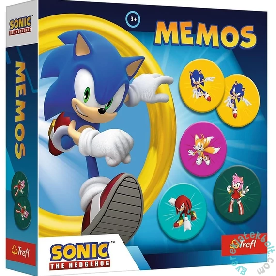 Trefl Memóriajáték - Sonic (02897)