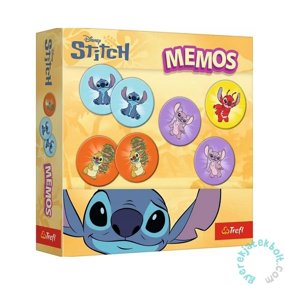 Trefl Memóriajáték - Stitch (02899)
