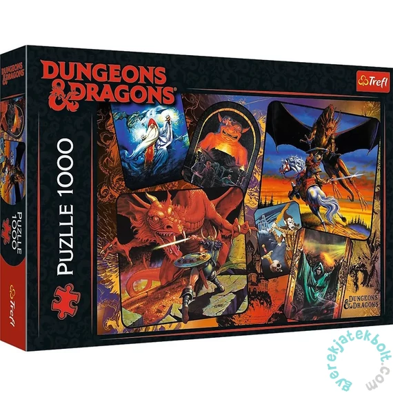 Trefl 1000 db-os puzzle - Dungeons and Dragons (10739)