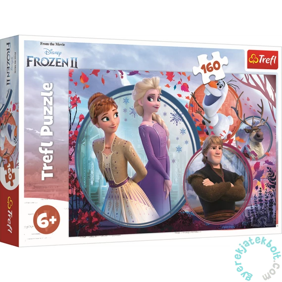 Trefl 160 db-os puzzle - Jégvarázs 2 - Nővérek kalandja (15374)