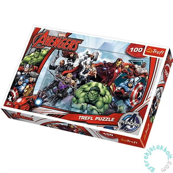 Trefl 100 db-os puzzle - Avengers - Bosszúállók - Támadás (16272)