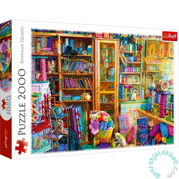 Trefl 2000 db-os puzzle -  Macskák (27113)
